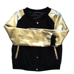 Faubourg du Temple Women Varsity Jacket Black